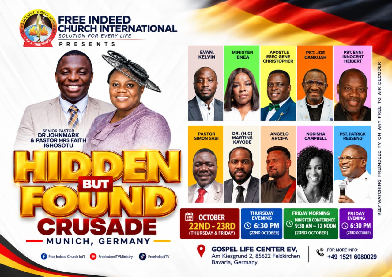 EUROPE FOR JESUS — HIDDEN BUT FOUND CRUSADE